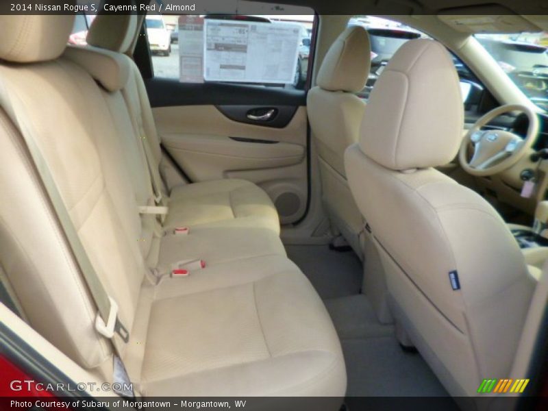 Cayenne Red / Almond 2014 Nissan Rogue S