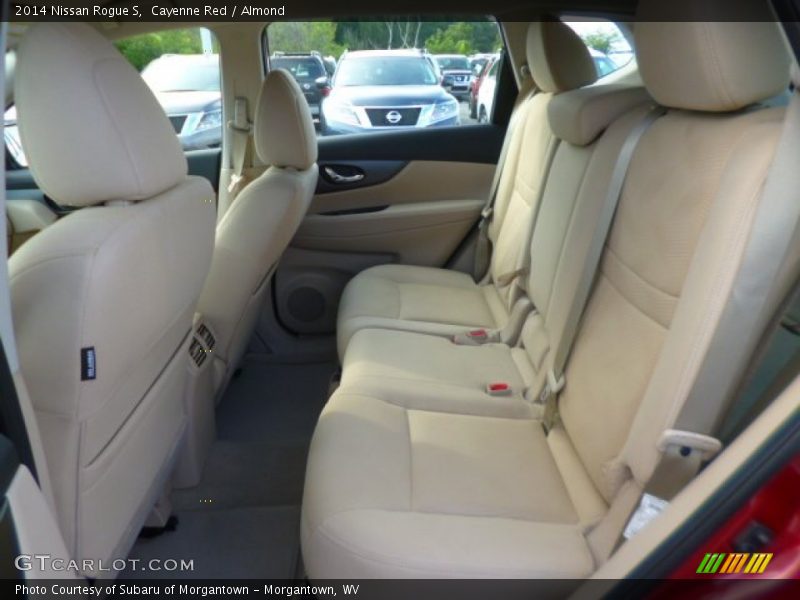 Cayenne Red / Almond 2014 Nissan Rogue S