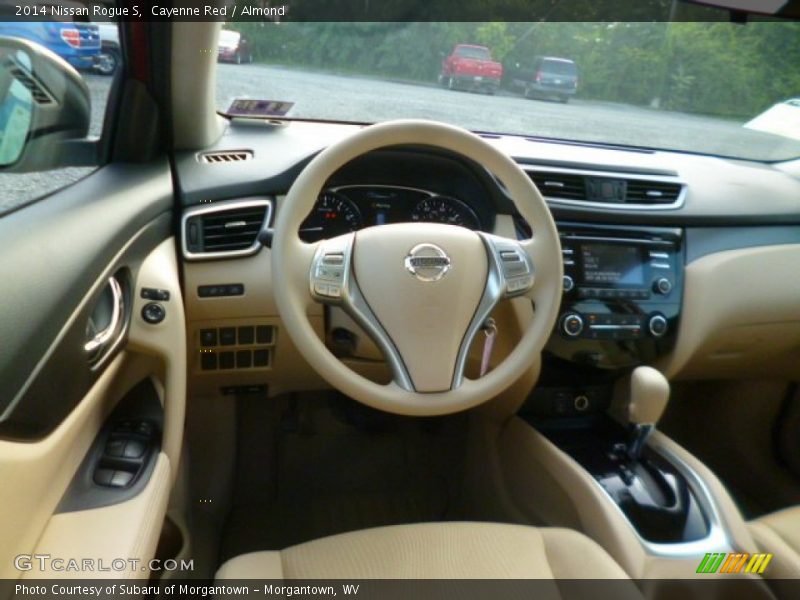 Cayenne Red / Almond 2014 Nissan Rogue S