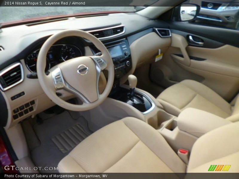 Cayenne Red / Almond 2014 Nissan Rogue S