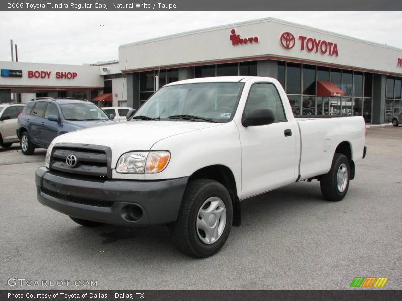 Natural White / Taupe 2006 Toyota Tundra Regular Cab