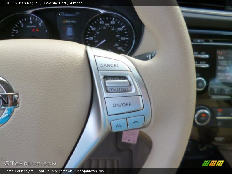 Cayenne Red / Almond 2014 Nissan Rogue S