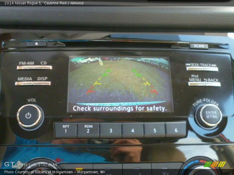 Cayenne Red / Almond 2014 Nissan Rogue S