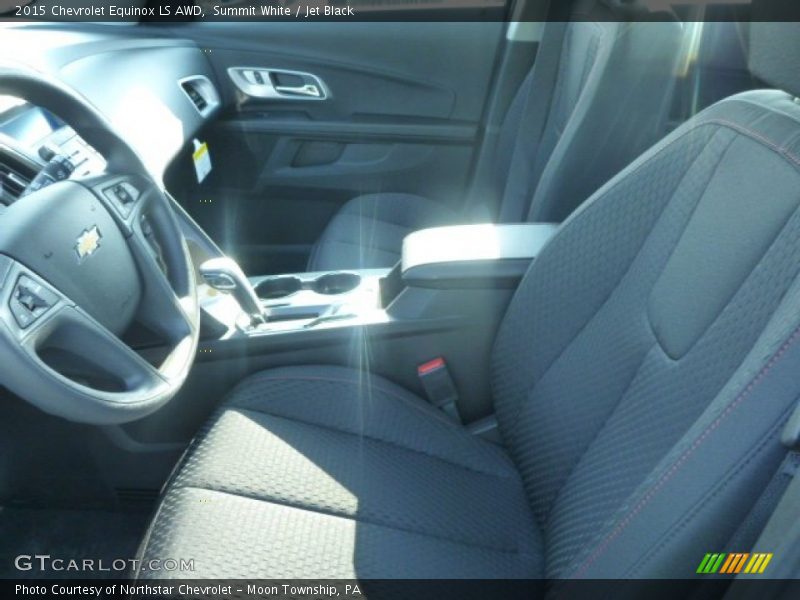 Summit White / Jet Black 2015 Chevrolet Equinox LS AWD