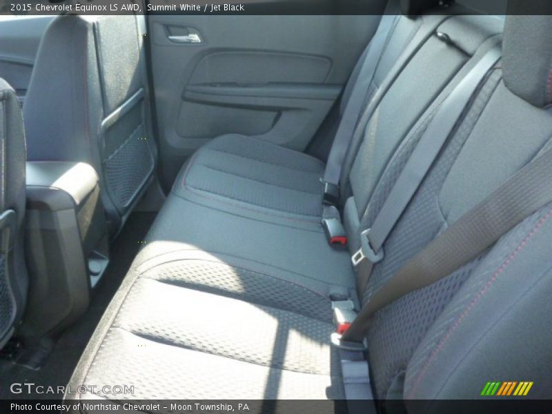 Summit White / Jet Black 2015 Chevrolet Equinox LS AWD