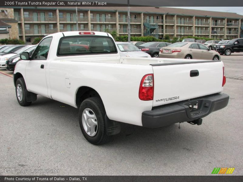 Natural White / Taupe 2006 Toyota Tundra Regular Cab