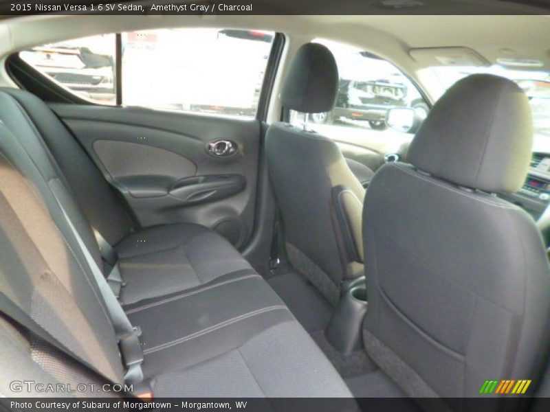 Amethyst Gray / Charcoal 2015 Nissan Versa 1.6 SV Sedan