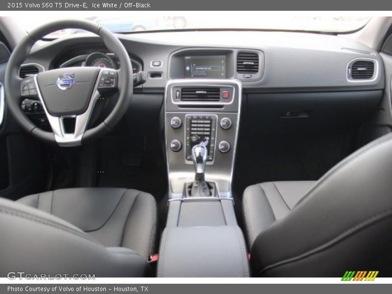 Ice White / Off-Black 2015 Volvo S60 T5 Drive-E