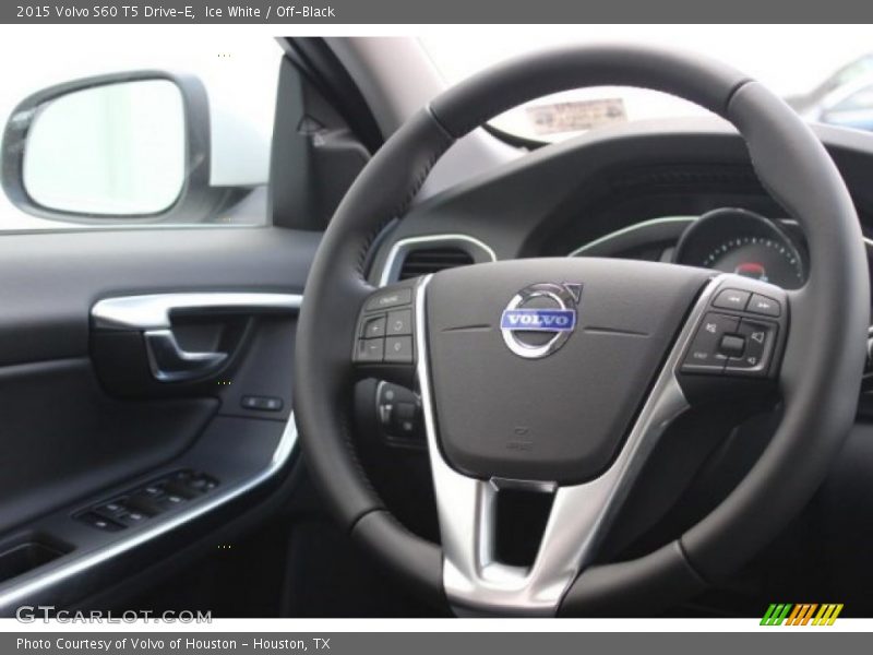 Ice White / Off-Black 2015 Volvo S60 T5 Drive-E