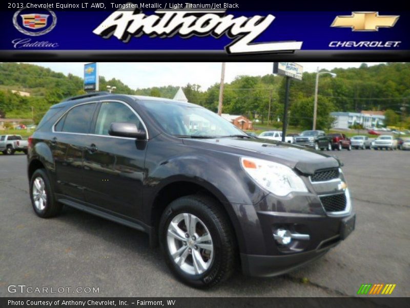 Tungsten Metallic / Light Titanium/Jet Black 2013 Chevrolet Equinox LT AWD