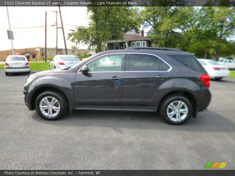 Tungsten Metallic / Light Titanium/Jet Black 2013 Chevrolet Equinox LT AWD