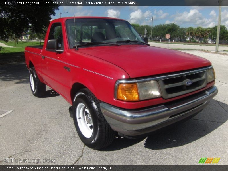 Front 3/4 View of 1997 Ranger XLT Regular Cab