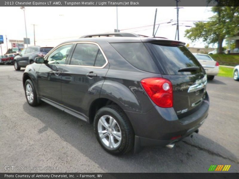 Tungsten Metallic / Light Titanium/Jet Black 2013 Chevrolet Equinox LT AWD