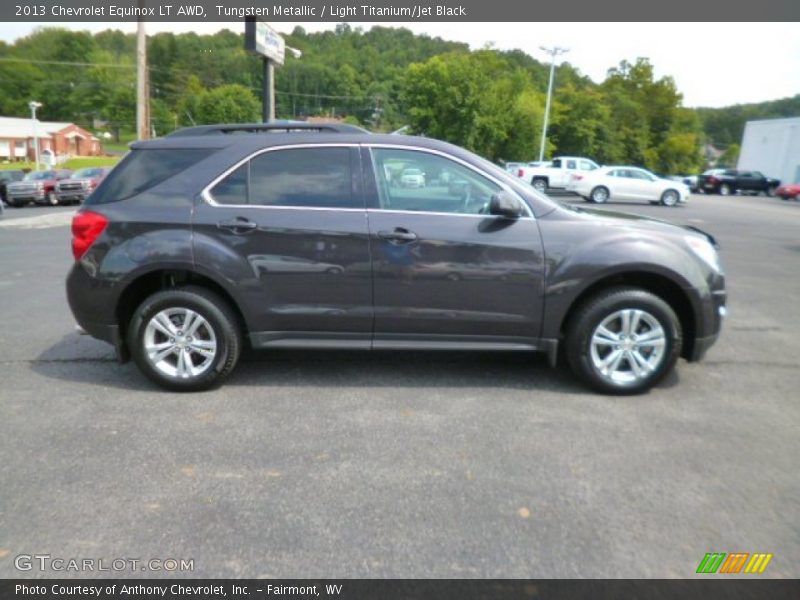 Tungsten Metallic / Light Titanium/Jet Black 2013 Chevrolet Equinox LT AWD
