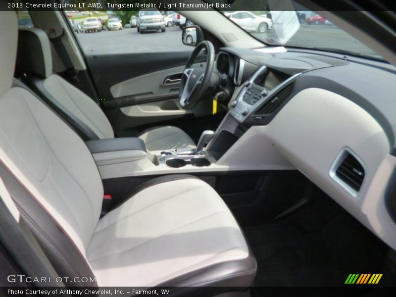 Tungsten Metallic / Light Titanium/Jet Black 2013 Chevrolet Equinox LT AWD