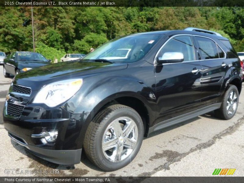 Black Granite Metallic / Jet Black 2015 Chevrolet Equinox LTZ