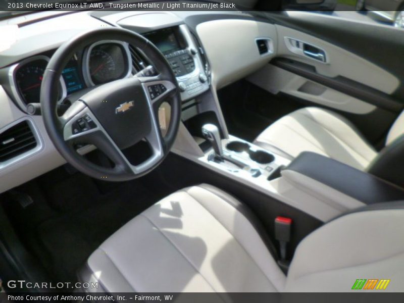Tungsten Metallic / Light Titanium/Jet Black 2013 Chevrolet Equinox LT AWD