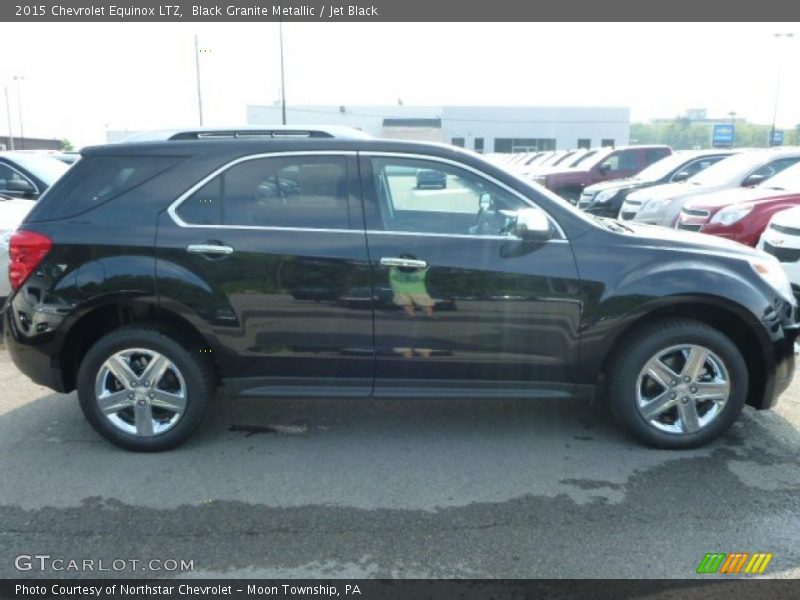 Black Granite Metallic / Jet Black 2015 Chevrolet Equinox LTZ