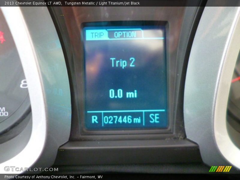 Tungsten Metallic / Light Titanium/Jet Black 2013 Chevrolet Equinox LT AWD
