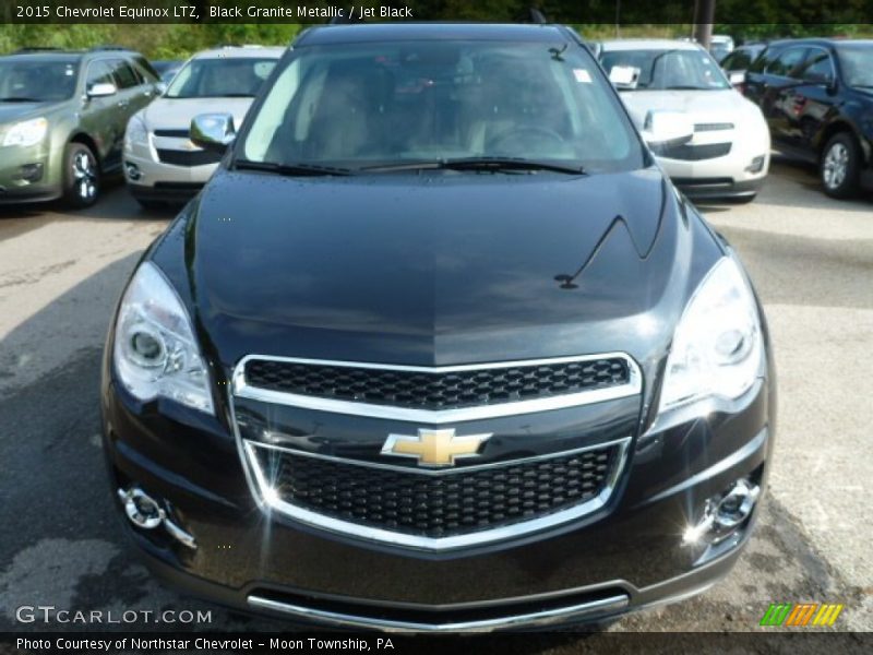 Black Granite Metallic / Jet Black 2015 Chevrolet Equinox LTZ