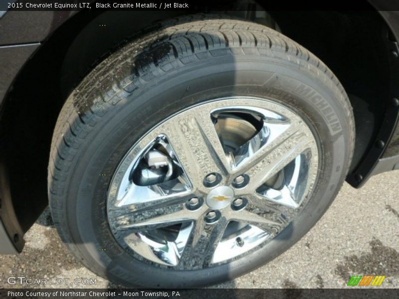 Black Granite Metallic / Jet Black 2015 Chevrolet Equinox LTZ