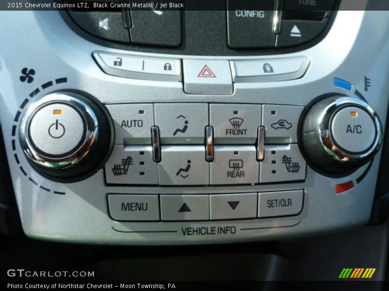 Black Granite Metallic / Jet Black 2015 Chevrolet Equinox LTZ