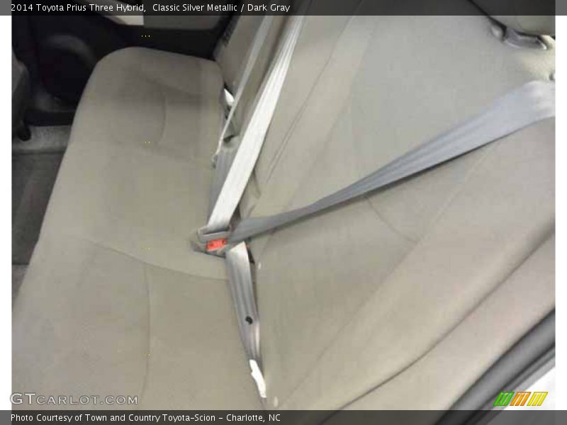 Classic Silver Metallic / Dark Gray 2014 Toyota Prius Three Hybrid