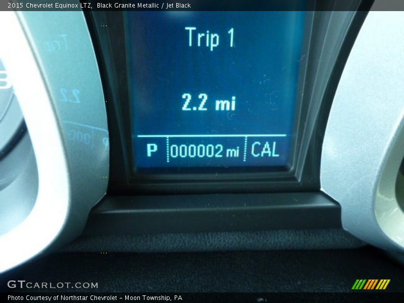 Black Granite Metallic / Jet Black 2015 Chevrolet Equinox LTZ