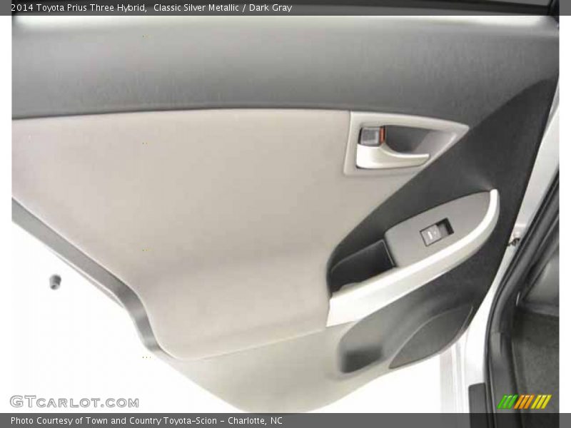 Classic Silver Metallic / Dark Gray 2014 Toyota Prius Three Hybrid