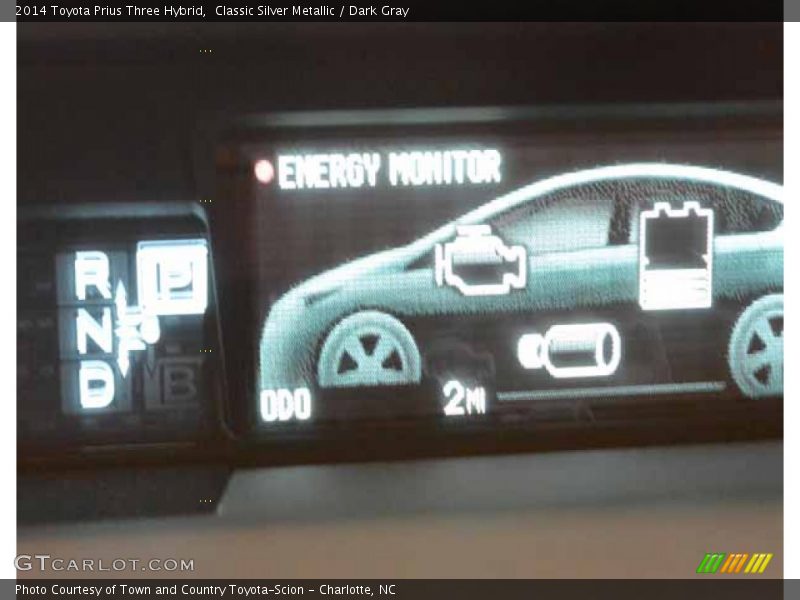 Classic Silver Metallic / Dark Gray 2014 Toyota Prius Three Hybrid