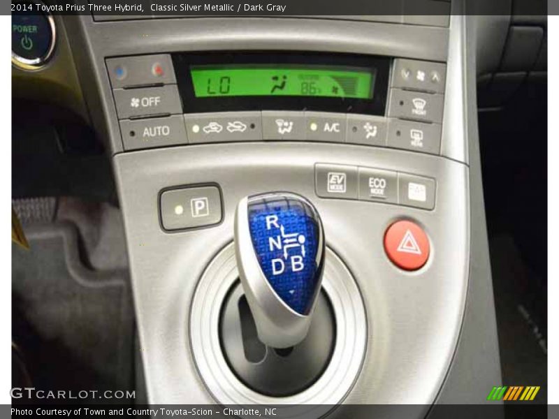 Classic Silver Metallic / Dark Gray 2014 Toyota Prius Three Hybrid