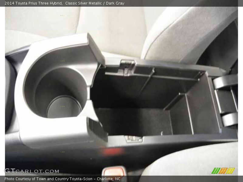 Classic Silver Metallic / Dark Gray 2014 Toyota Prius Three Hybrid
