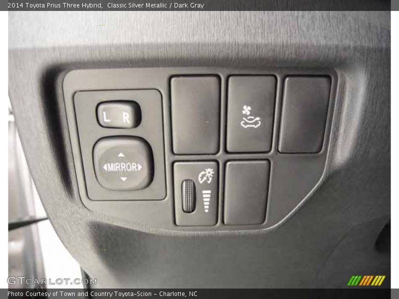 Classic Silver Metallic / Dark Gray 2014 Toyota Prius Three Hybrid