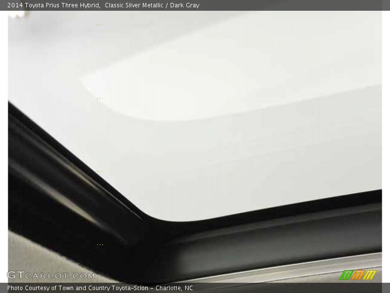Classic Silver Metallic / Dark Gray 2014 Toyota Prius Three Hybrid