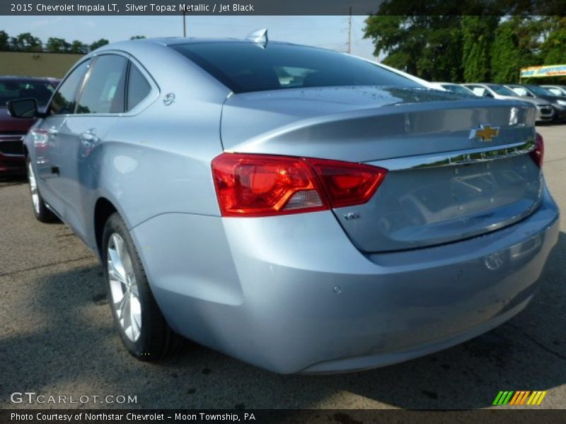 Silver Topaz Metallic / Jet Black 2015 Chevrolet Impala LT