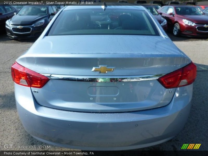 Silver Topaz Metallic / Jet Black 2015 Chevrolet Impala LT