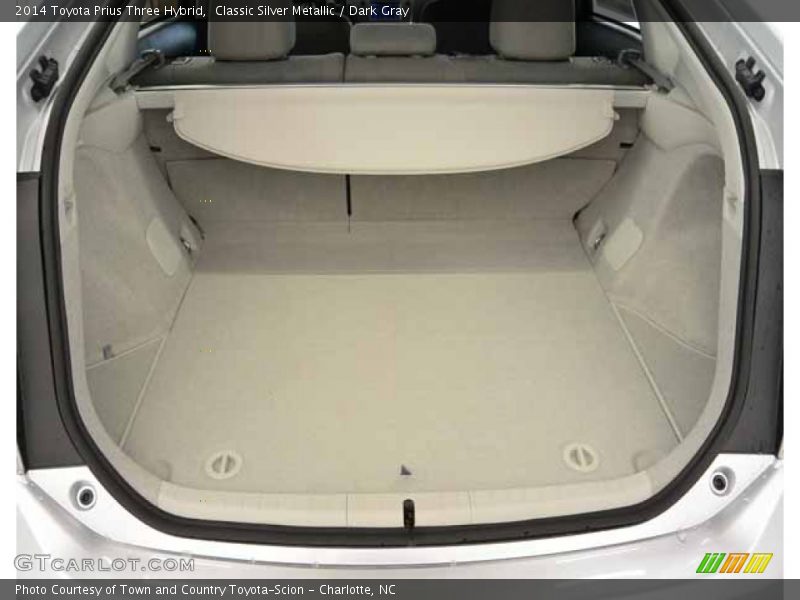 Classic Silver Metallic / Dark Gray 2014 Toyota Prius Three Hybrid