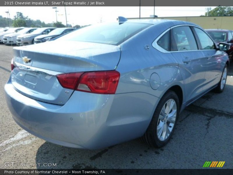 Silver Topaz Metallic / Jet Black 2015 Chevrolet Impala LT