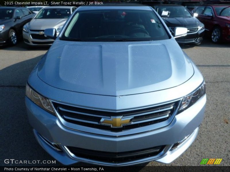 Silver Topaz Metallic / Jet Black 2015 Chevrolet Impala LT