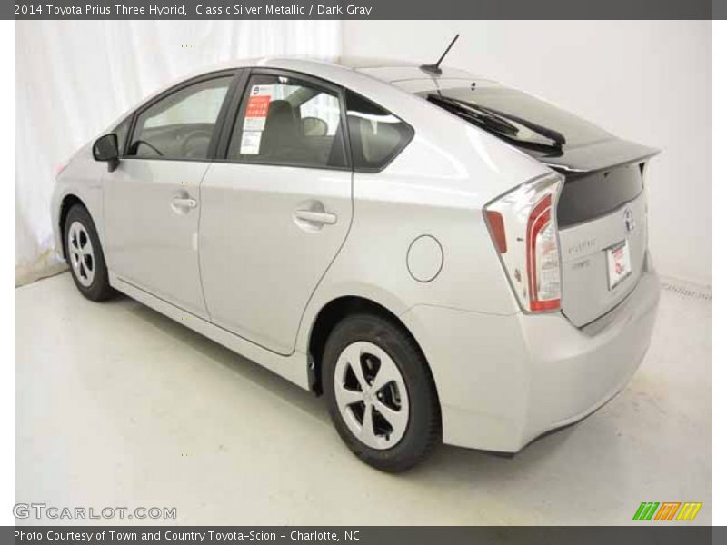 Classic Silver Metallic / Dark Gray 2014 Toyota Prius Three Hybrid