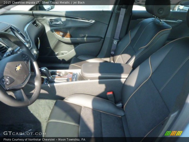 Silver Topaz Metallic / Jet Black 2015 Chevrolet Impala LT
