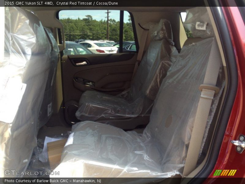 Crystal Red Tintcoat / Cocoa/Dune 2015 GMC Yukon SLT 4WD