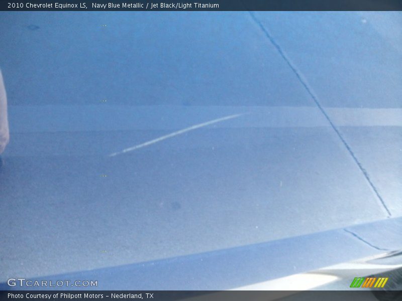 Navy Blue Metallic / Jet Black/Light Titanium 2010 Chevrolet Equinox LS