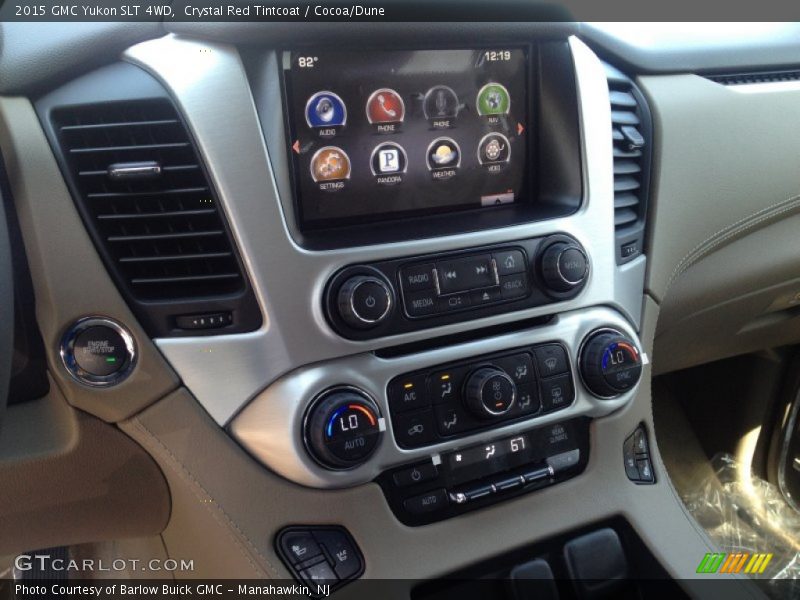 Crystal Red Tintcoat / Cocoa/Dune 2015 GMC Yukon SLT 4WD