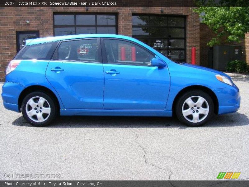 Speedway Blue Pearl / Dark Charcoal 2007 Toyota Matrix XR