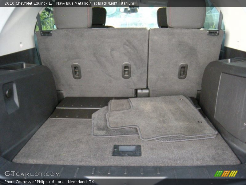 Navy Blue Metallic / Jet Black/Light Titanium 2010 Chevrolet Equinox LS