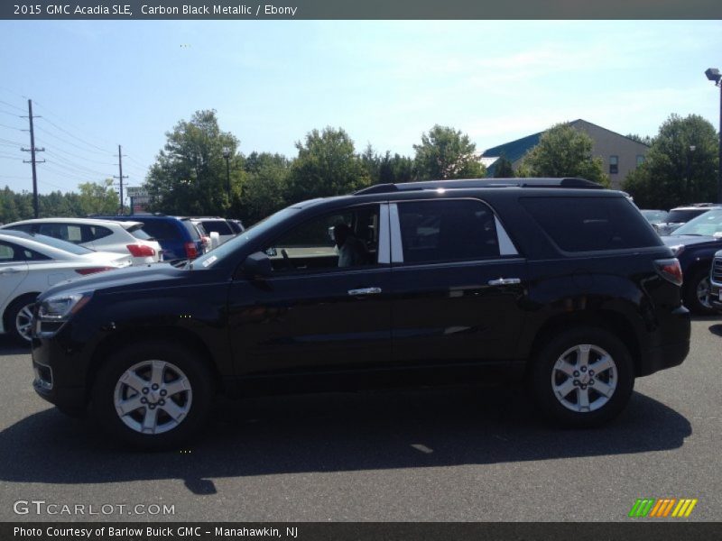 Carbon Black Metallic / Ebony 2015 GMC Acadia SLE