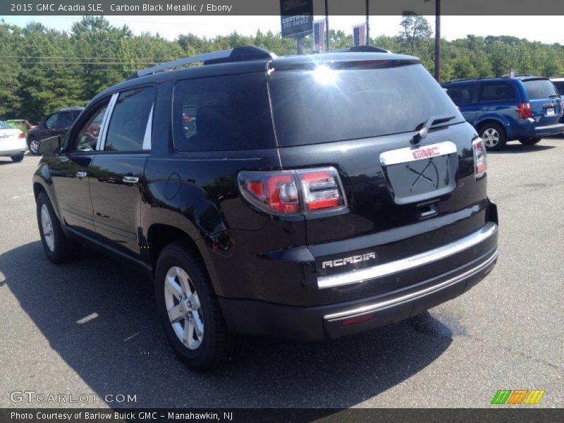 Carbon Black Metallic / Ebony 2015 GMC Acadia SLE