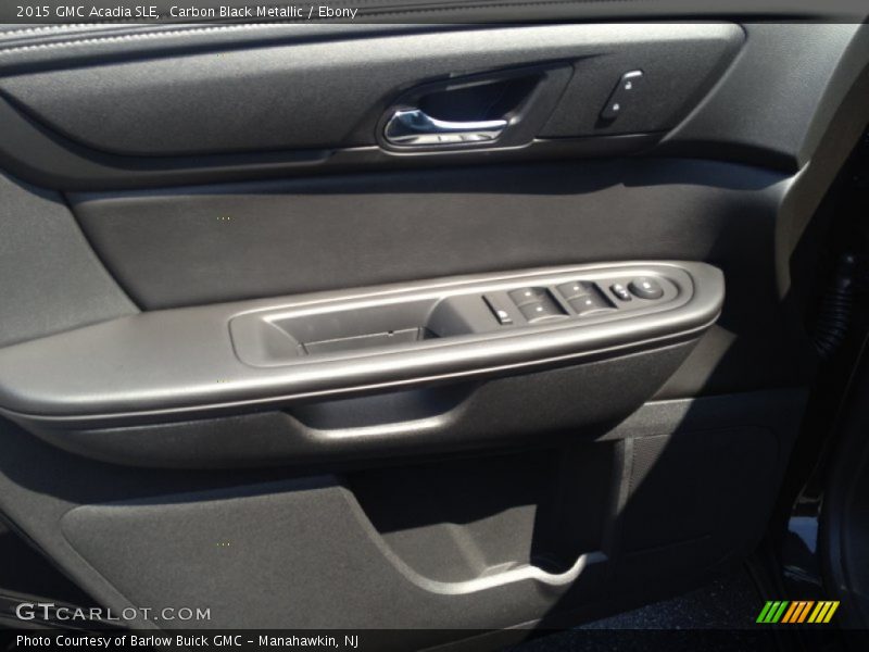 Carbon Black Metallic / Ebony 2015 GMC Acadia SLE