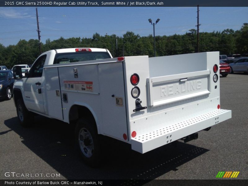 Summit White / Jet Black/Dark Ash 2015 GMC Sierra 2500HD Regular Cab Utility Truck